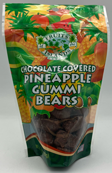 Chocolate Covered Pineapple Gummi Bear 7oz 198g