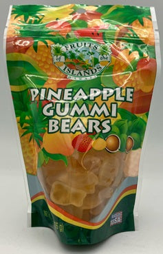 【宇田川】FRUITS26号 Pineapple Gummi Bears Bag 8oz (226g) – Fruits of the Islands
