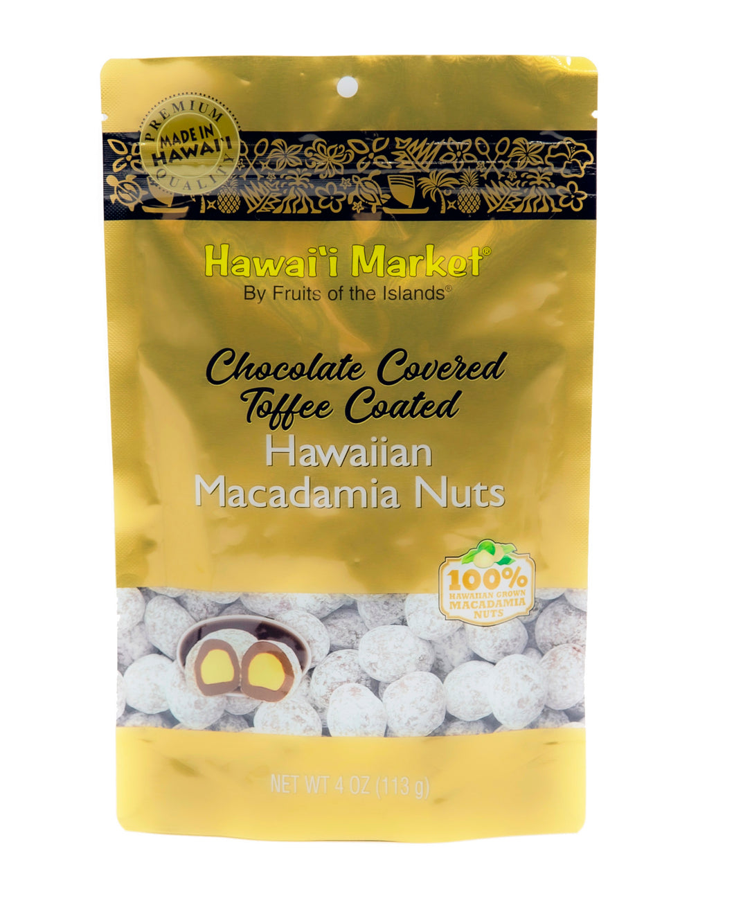 Chocolate Covered Toffee Coated Macadamia Nuts