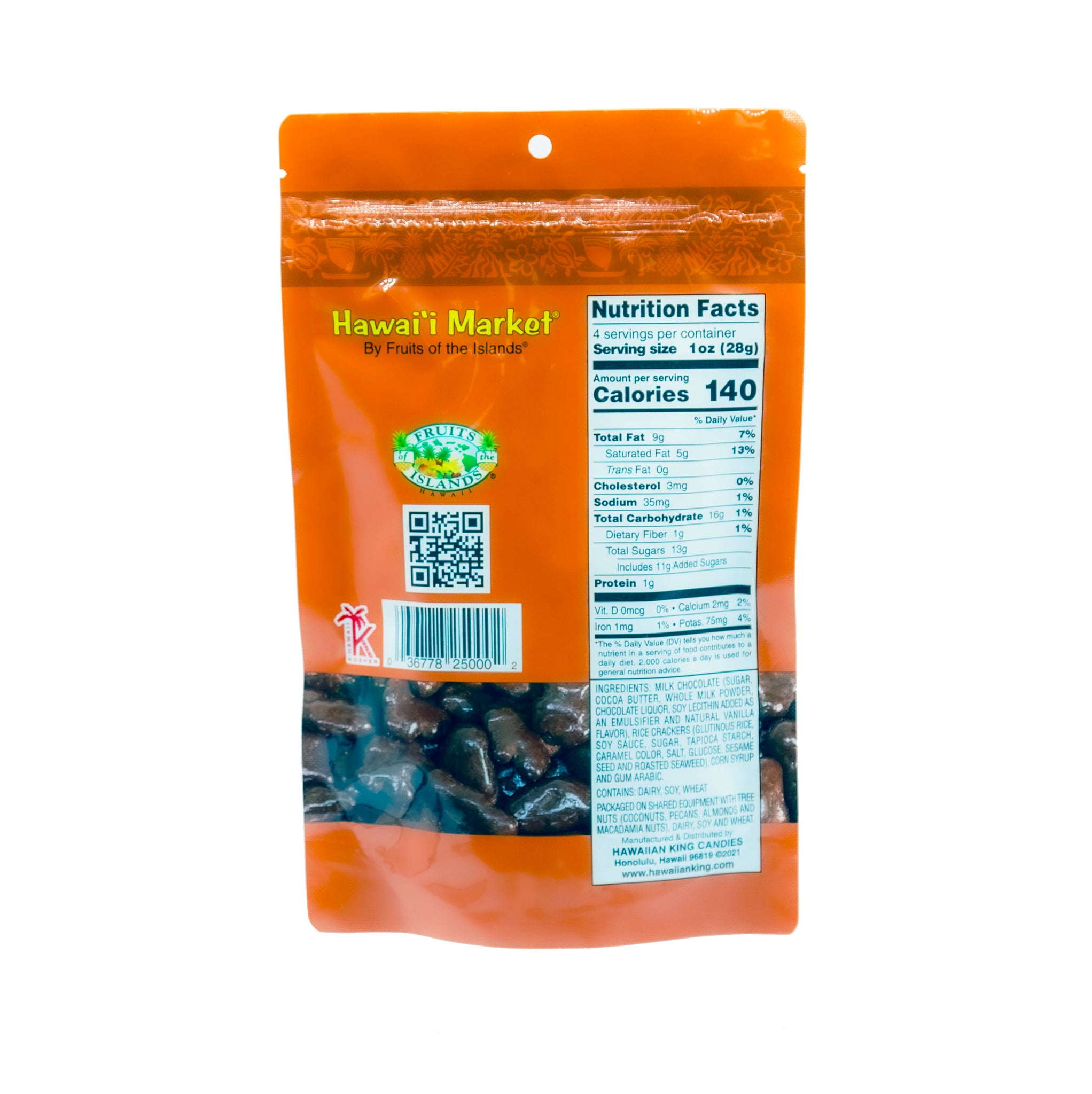 Chocolate Covered Rice Crackers – Fruits of the Islands